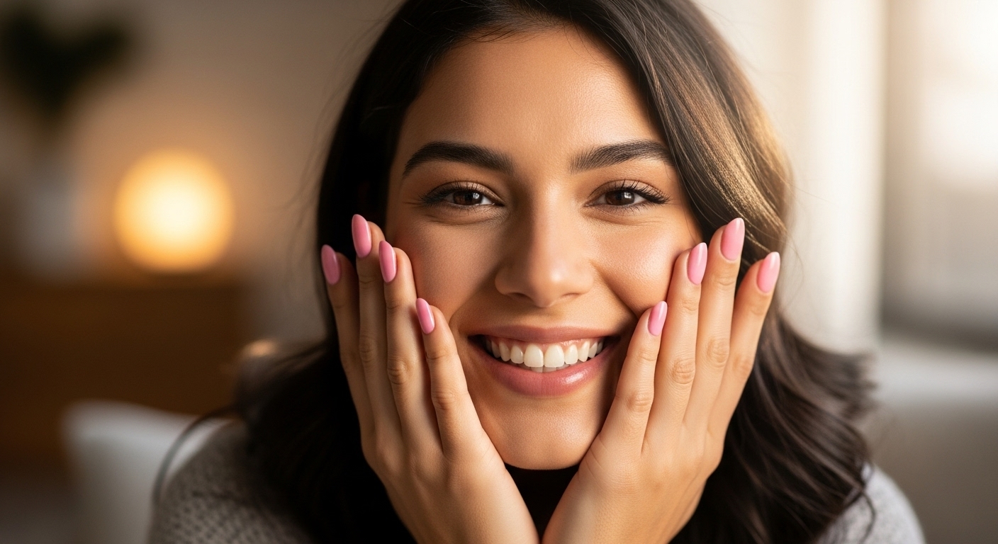 Professional manicure finishing and topcoat application